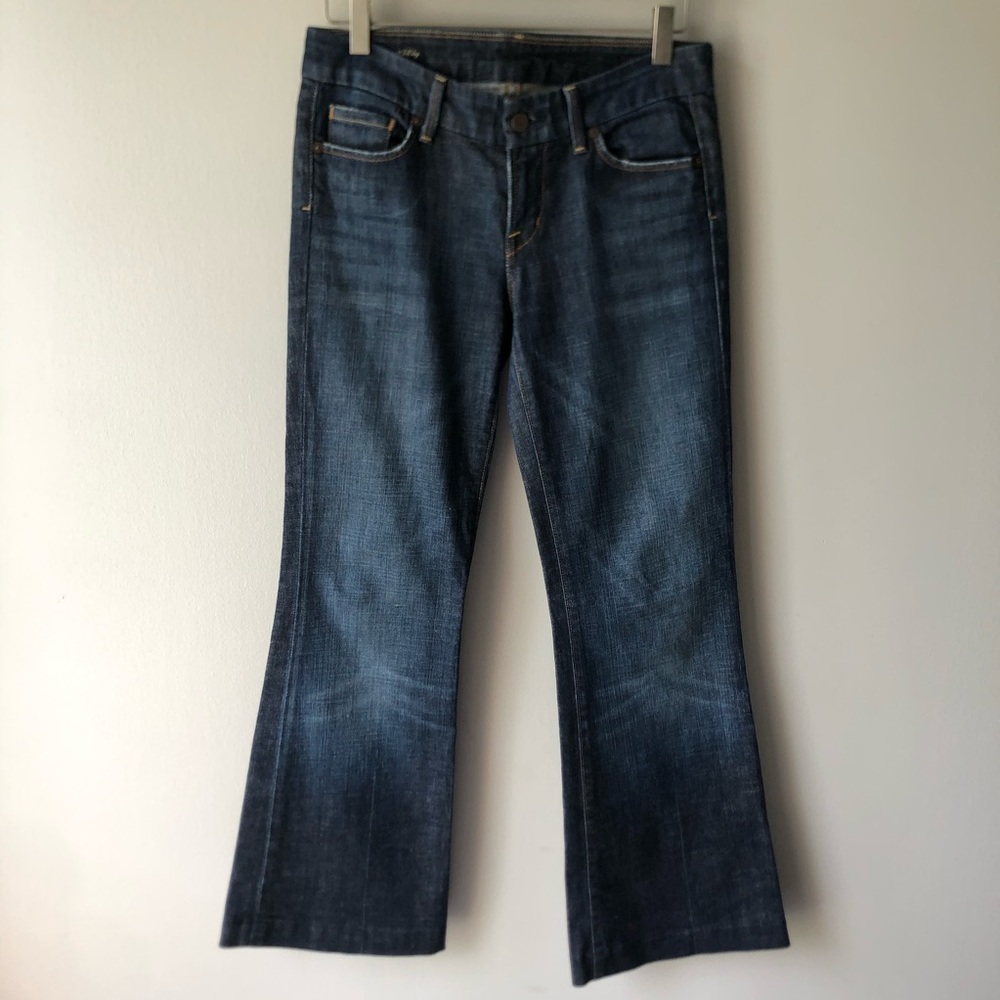 Citizens Of Humanity Faye Wide Leg Jeans Dark Wash